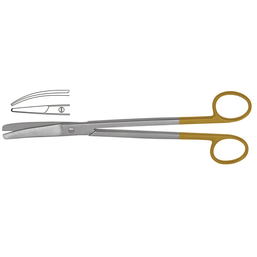 TC Parametrium Hysterectomy Scissor Manufacturers, Exporters, Sialkot, Pakistan